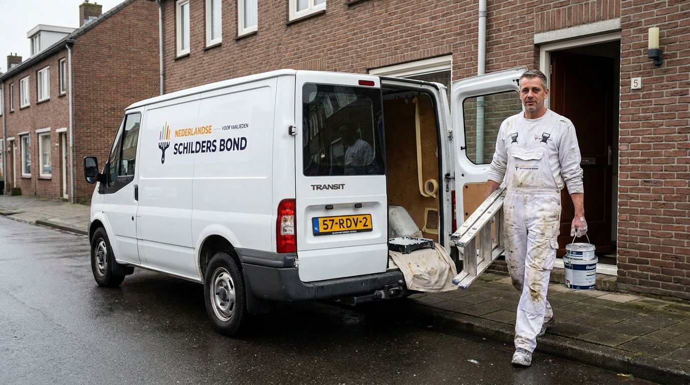 Houten kozijnen vrijstaande woning door een aangesloten schilder in Tilburg