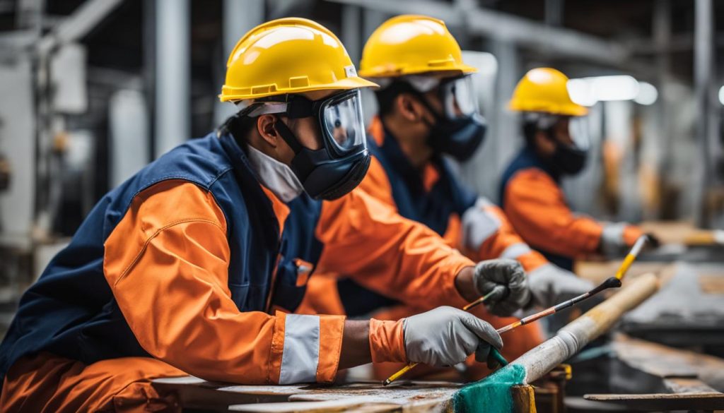 Veiligheidsmaatregelen tijdens schilderwerk